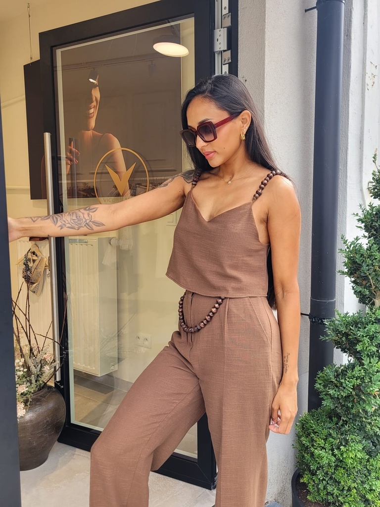Ensemble MICHELINE – Marron 