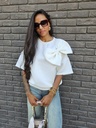 Pull avec nœud OCEANE – Blanc 