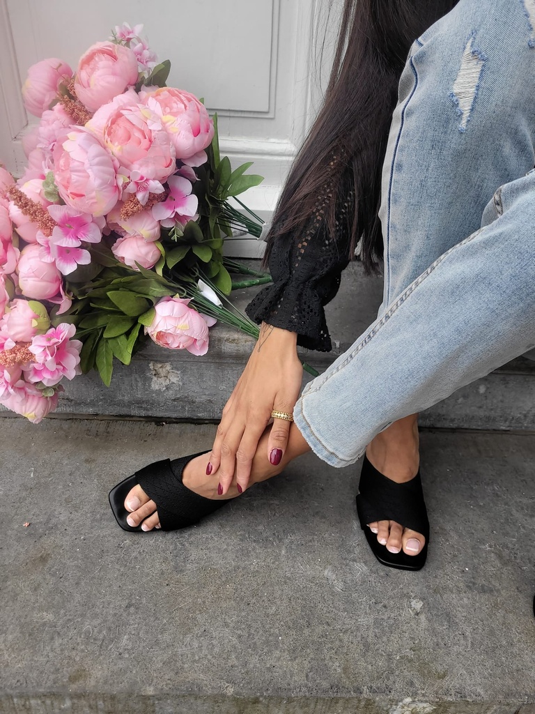 Sandales à talons IRINA - Noir  