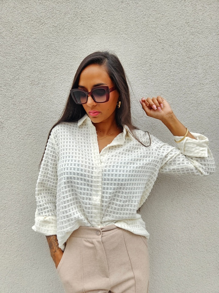 Chemise LUNALYS - Ecru