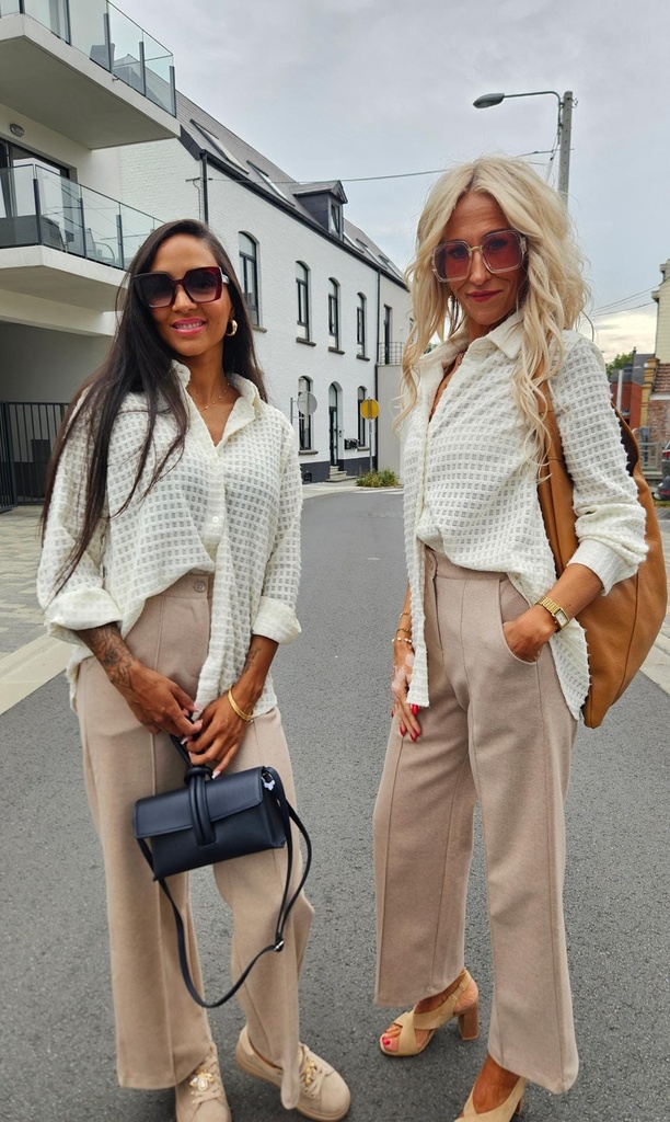 Chemise LUNALYS - Ecru