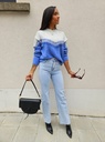 Pull LONDRES - Bleu Paillettes