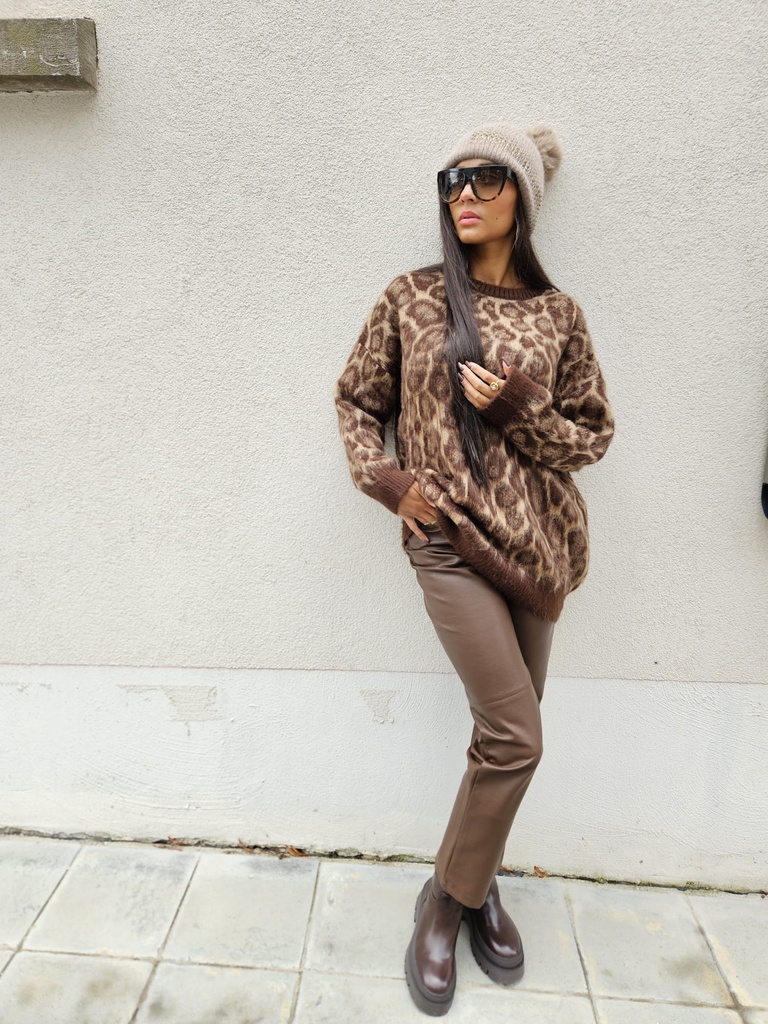 Pull NORMANDIE Léopard