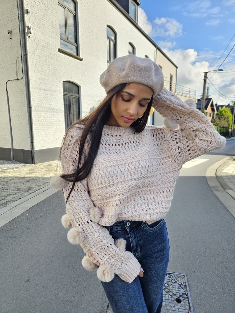 Pull AGATHE - Beige