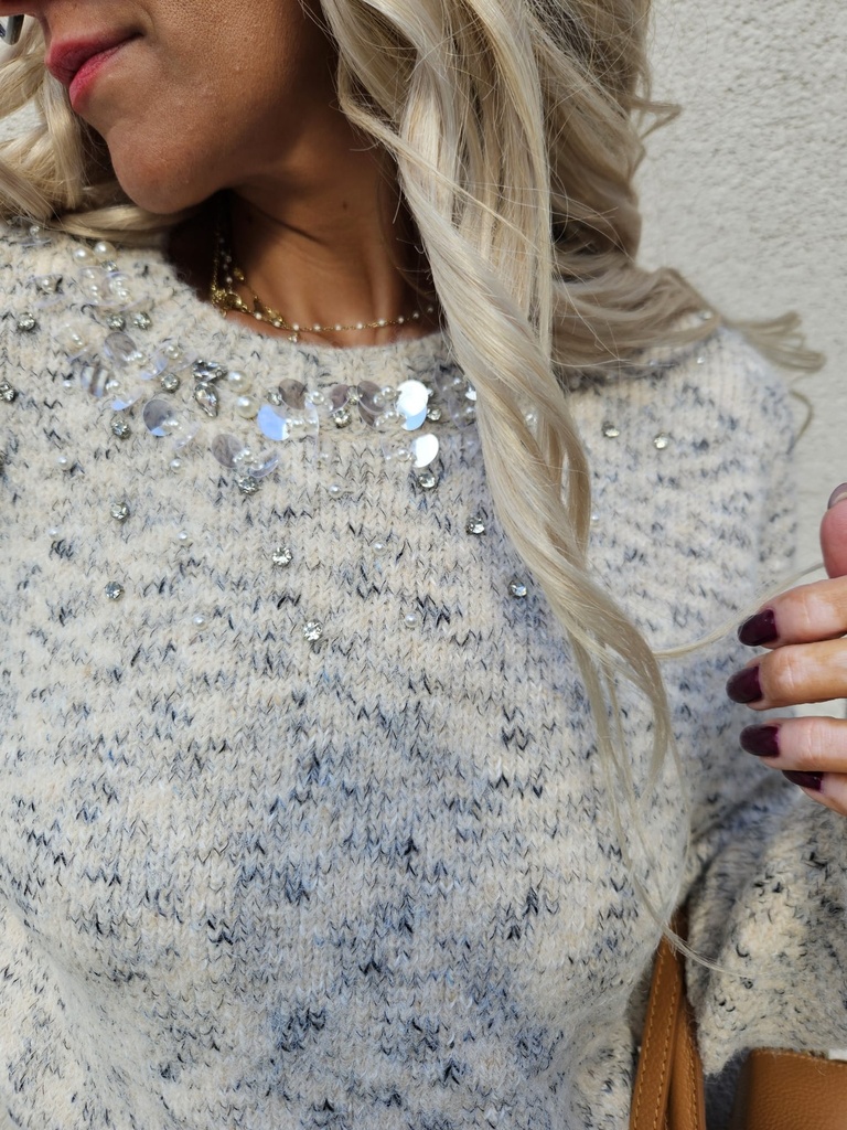 Pull CHINEA - Gris