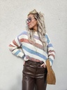 Pull DONA - Beige coloré
