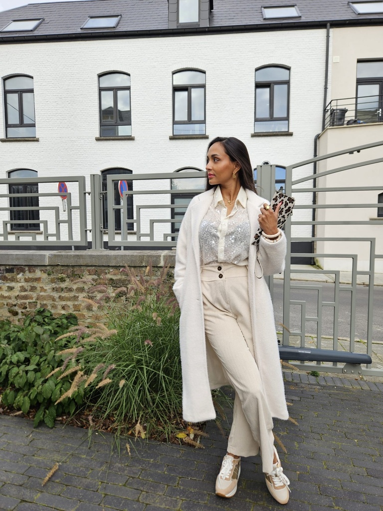 Pantalon INAYA - Ecru
