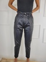 Pantalon Florette simili - Noir  