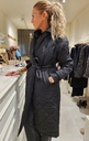 Manteau Matelassé POLKA - Noir