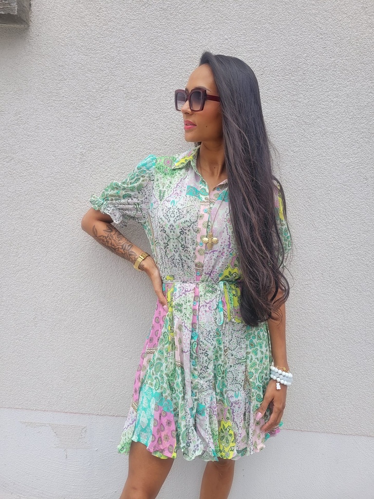 Robe MARIA –  Vert 