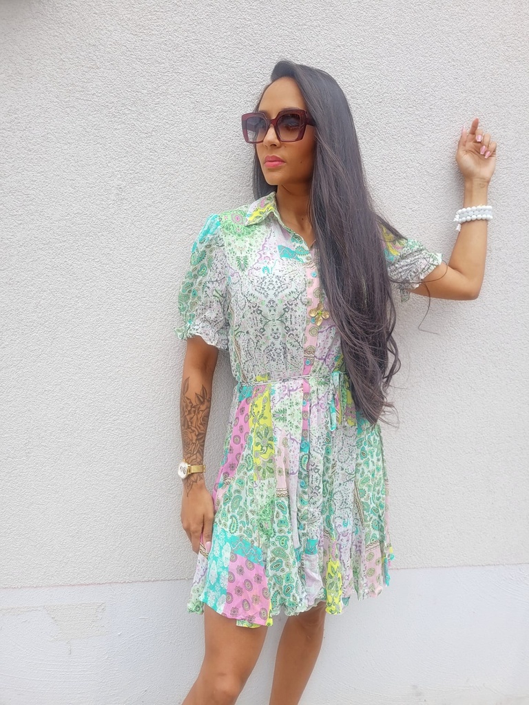Robe MARIA –  Vert 