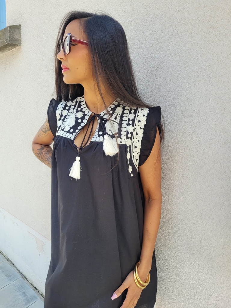 Robe VIOLETTA – Noir 