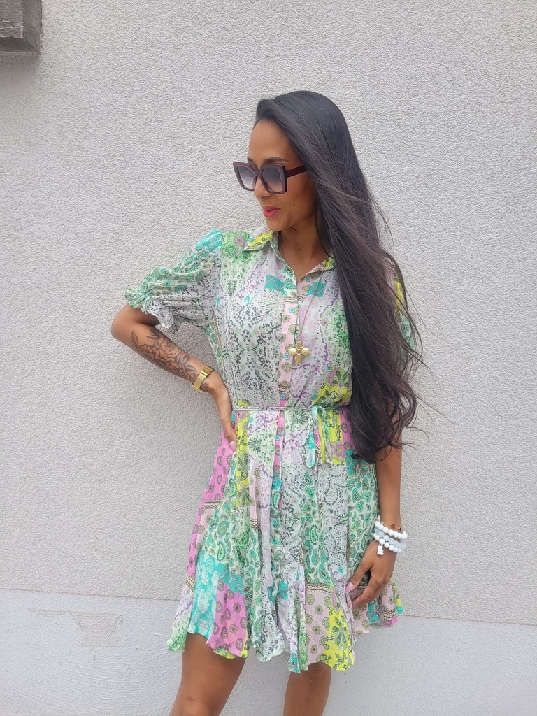 Robe MARIA –  Vert 