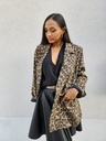 Blazer VICTORIA – Beige Luipaard