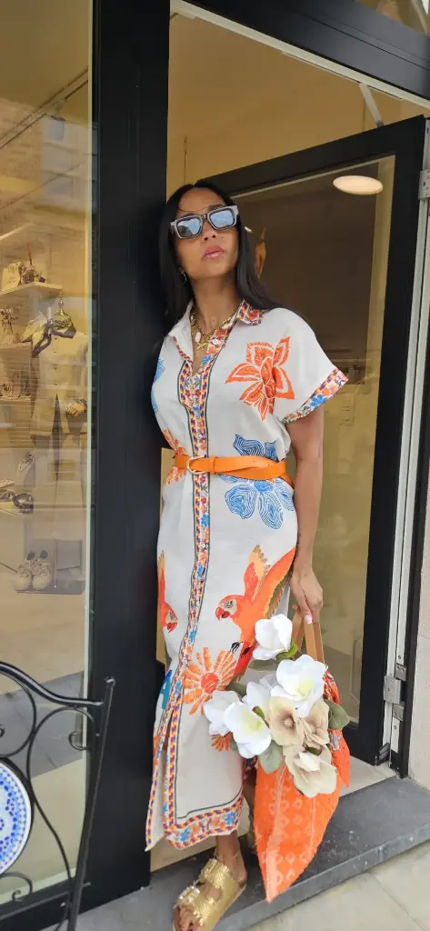 Robe Chemise Coloré