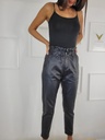 Pantalon Florette simili - Noir  