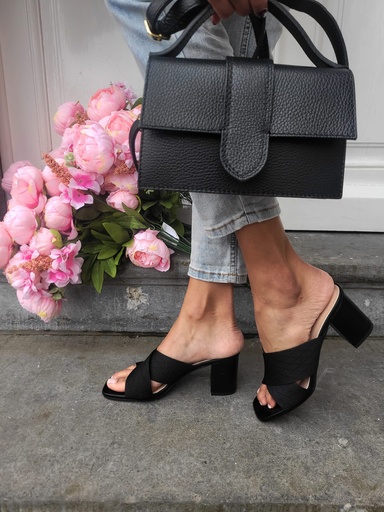 Sandales à talons IRINA - Noir  