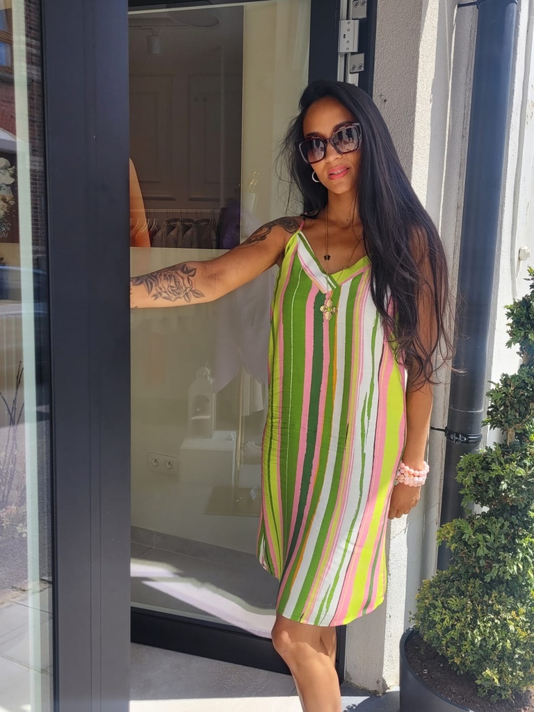 Robe CHLOE - Vert