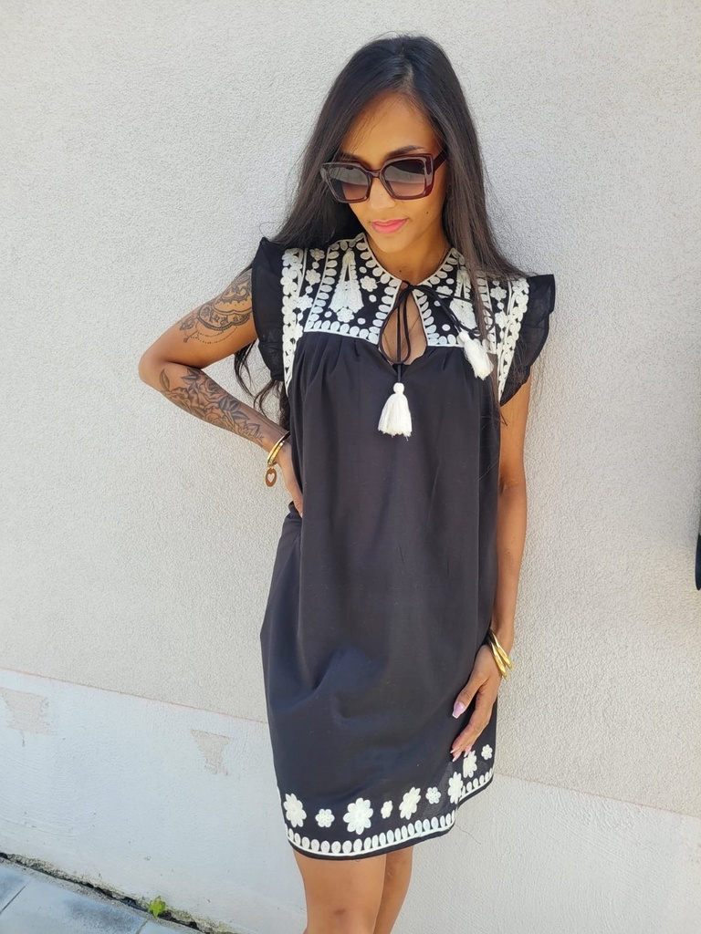 Robe VIOLETTA – Noir 