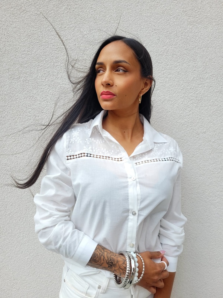 Chemise JUSTINE - Blanche 