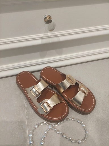 Sandals BRIGITTE – Golden 