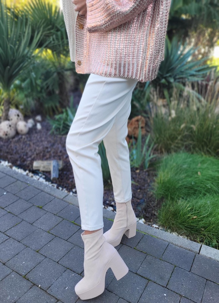 Bottes ANISSA - Ecru