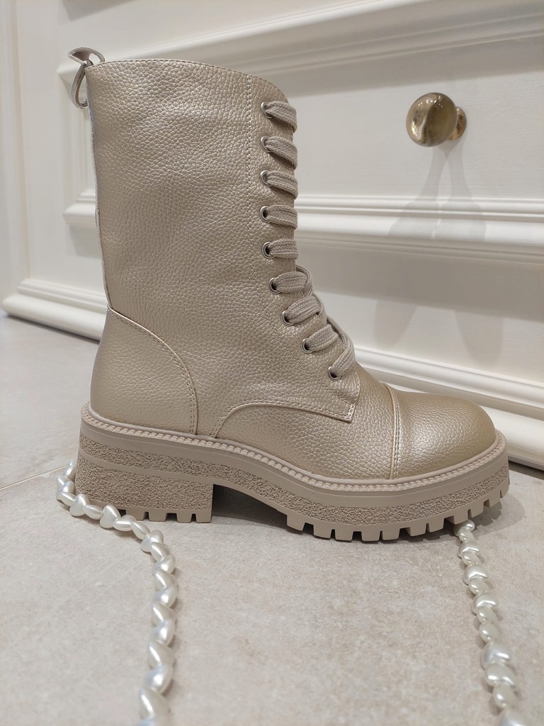 Ankle boots ALICIA – Golden 