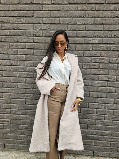 Manteau ALBERTINE – Beige 
