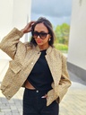 Bomber Jacket -  Gold