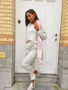 Pants ARIA - Ecru Suede