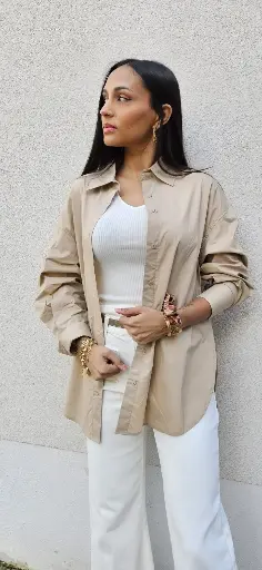 Chemise NAYA - Beige