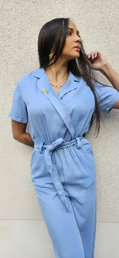 Jumpsuit VICTORINA – Blue
