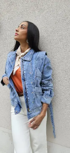 Denim Jacket – Blue.