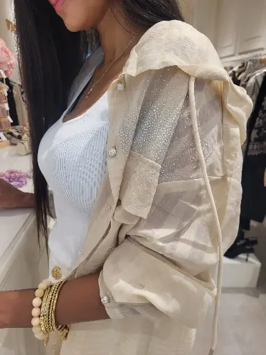 [20250217000001A] Chemise - Beige