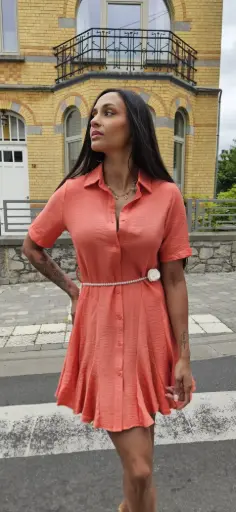 [20250520000006A] Robe - Corail